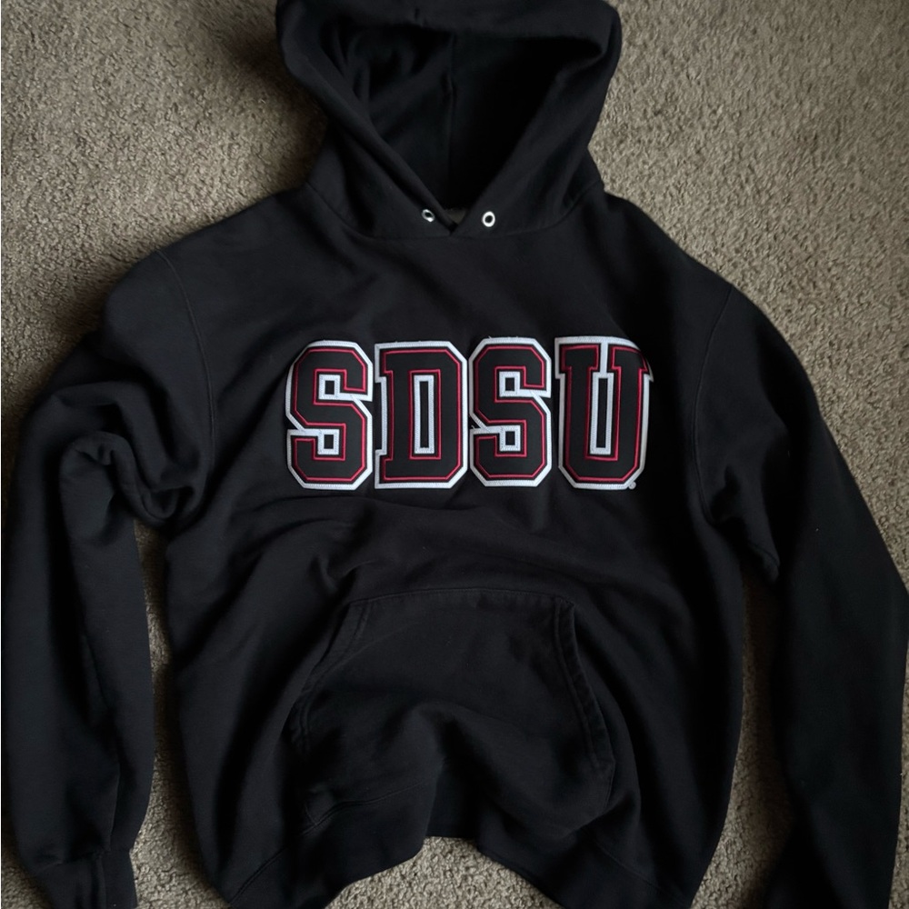 Champion Black SDSU Men's Sweater